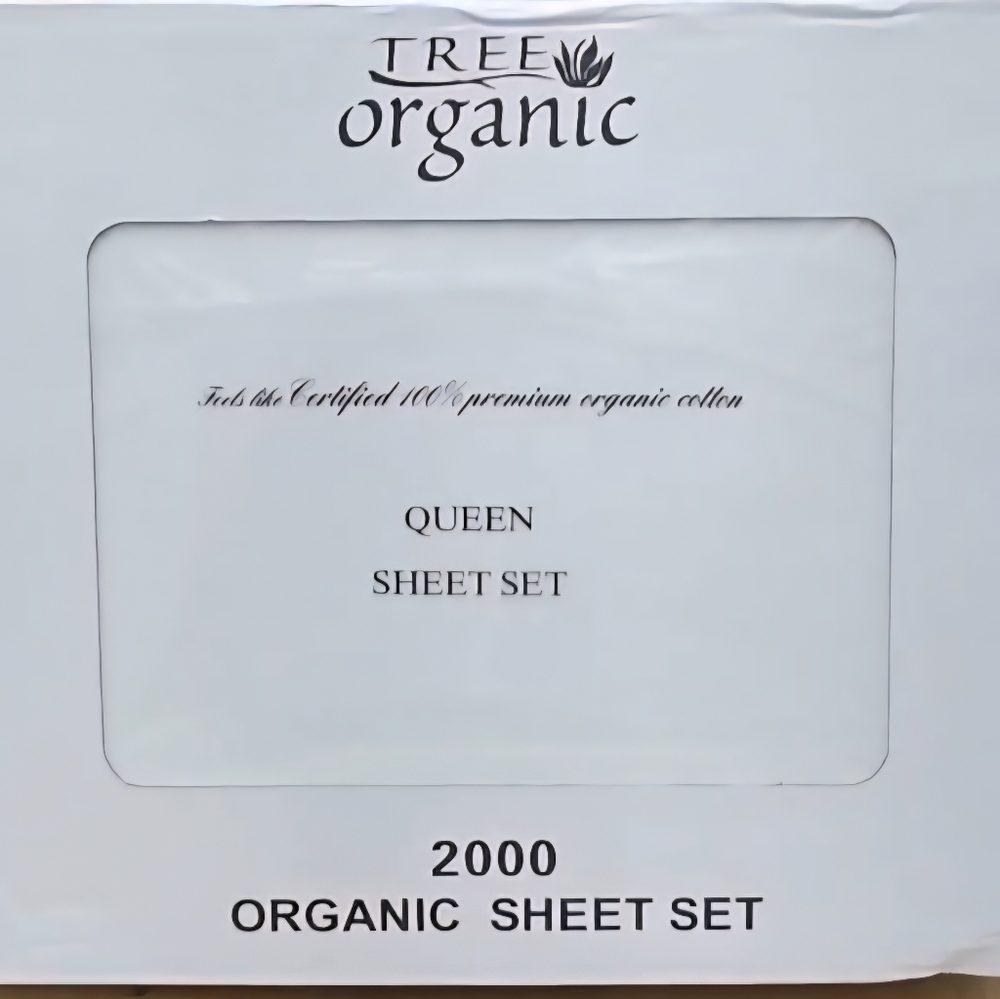Tree Organic 2000 Thread Count Sheet Set